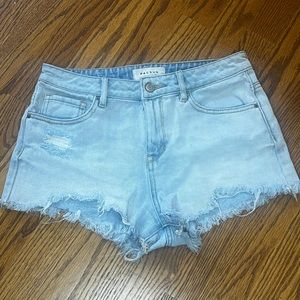 Pacsun High Rise Denim Shorts in Size 25